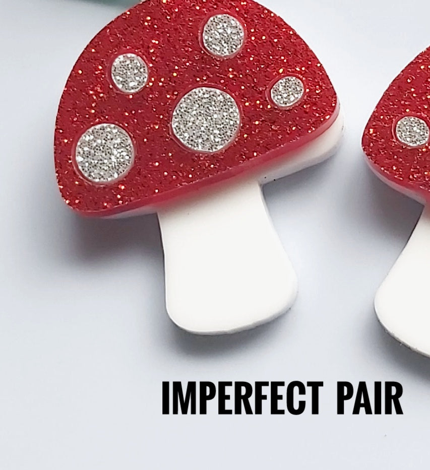 **IMPERFECT PAIR**  MUSHROOM DANGLES
