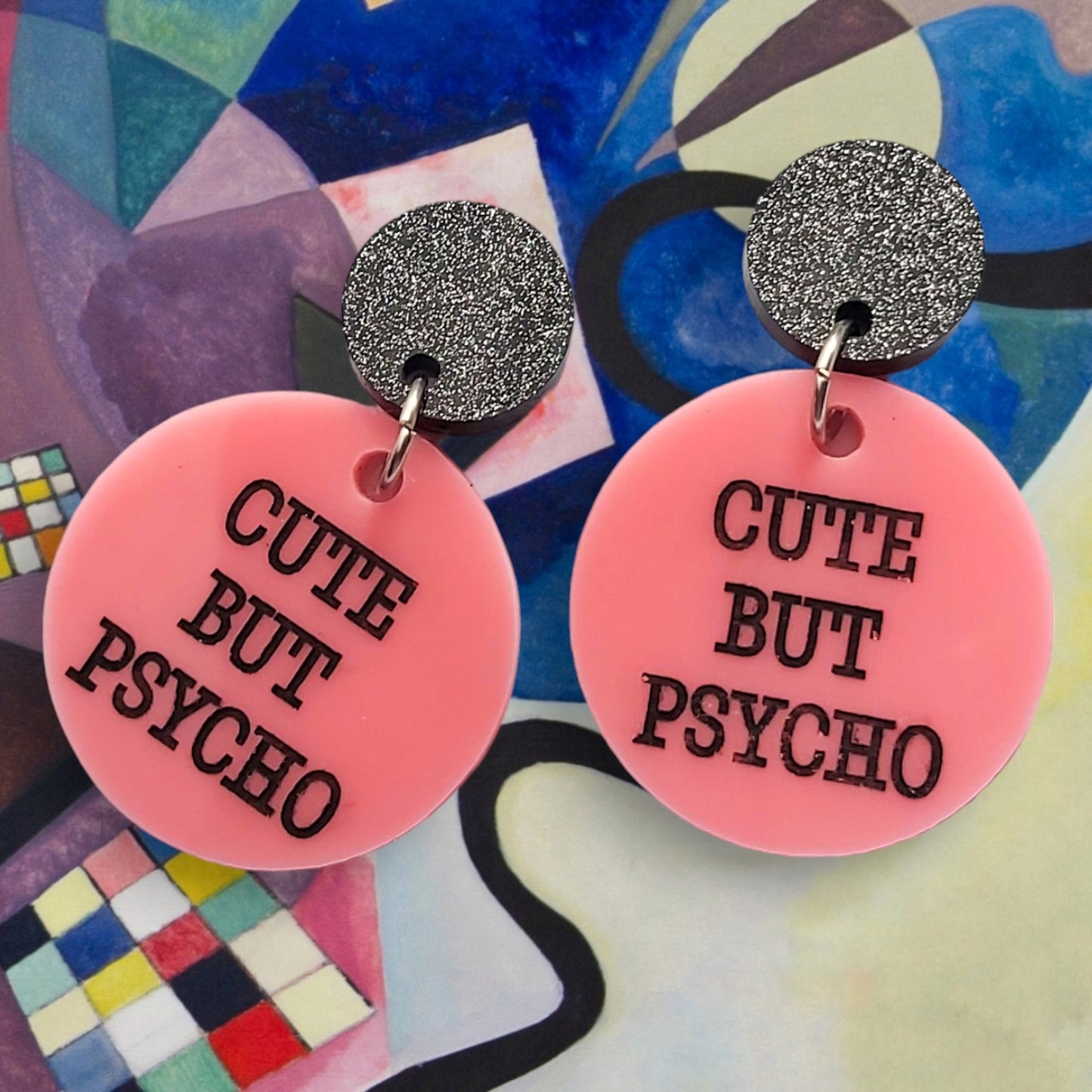 CUTE BUT PSYCHO DANGLES