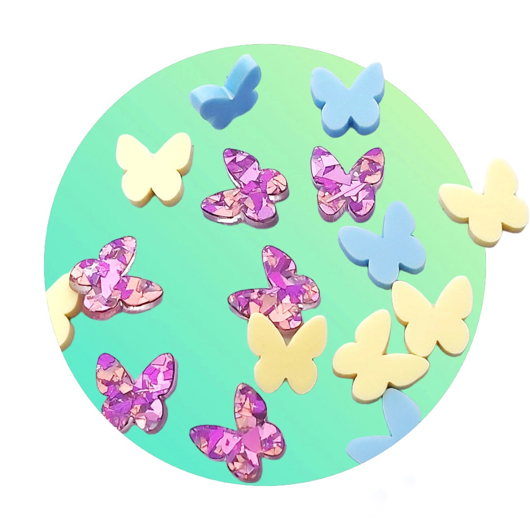 BUTTERFLY STUDS