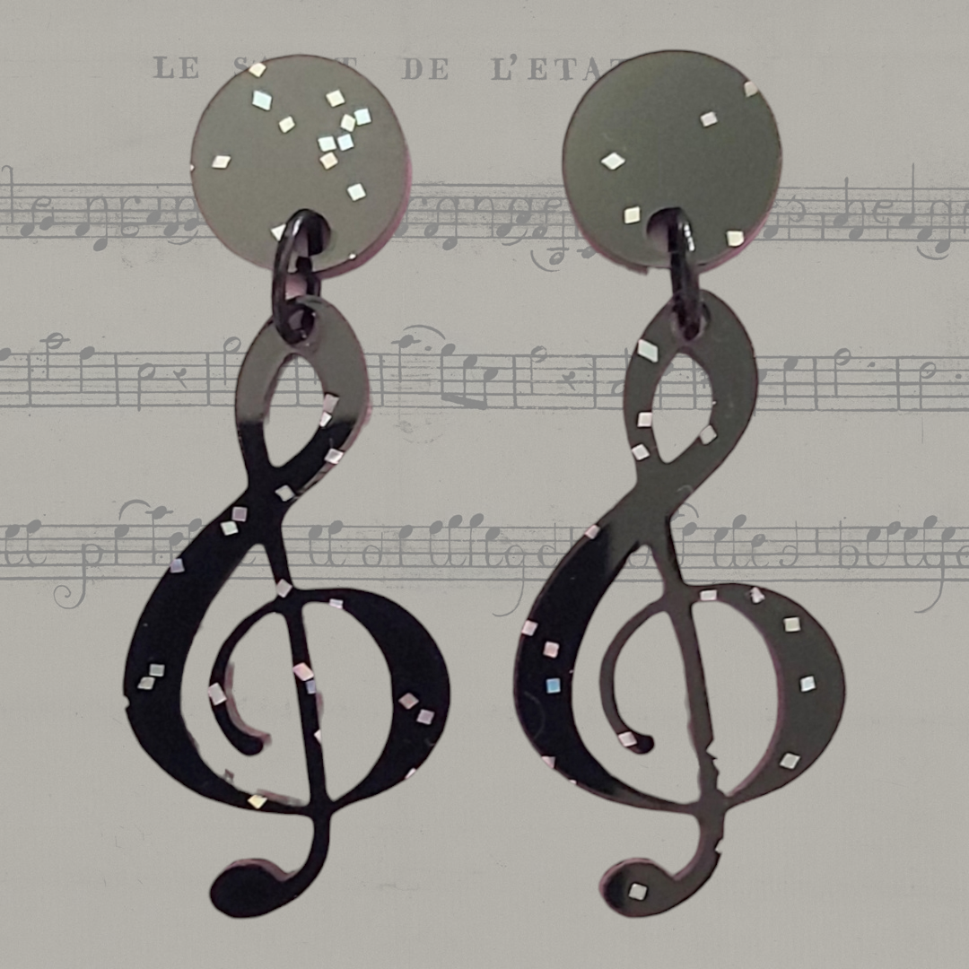 Treble Clef Dangles