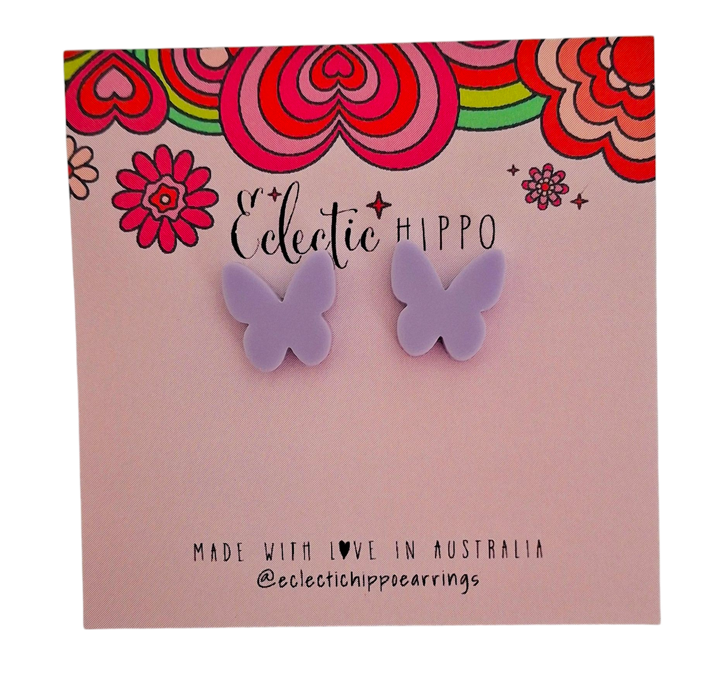 BUTTERFLY STUDS