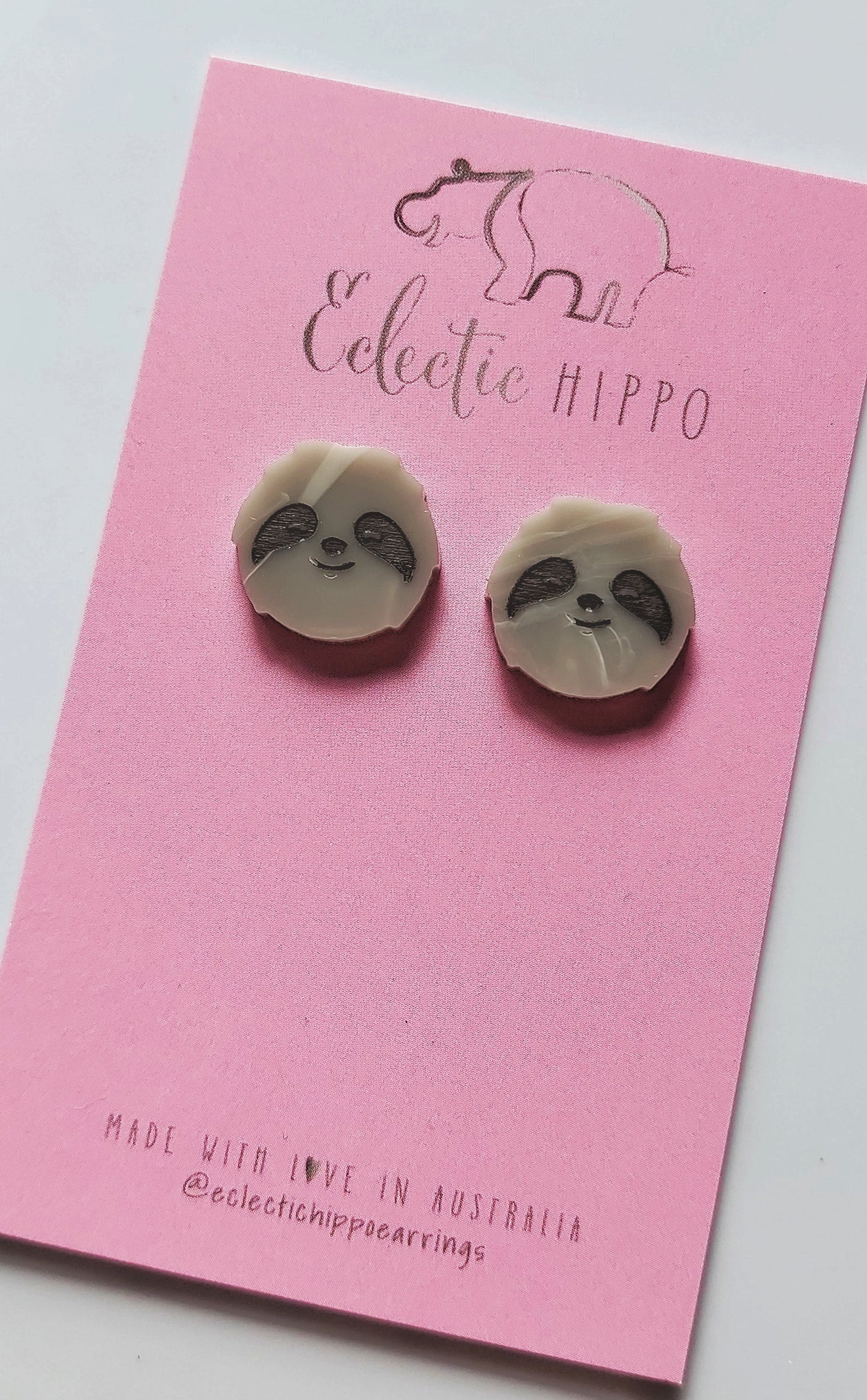 MINI SLOTH STUDS