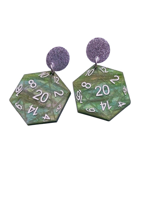 DUNGEONS AND DRAGONS D20 DANGLES