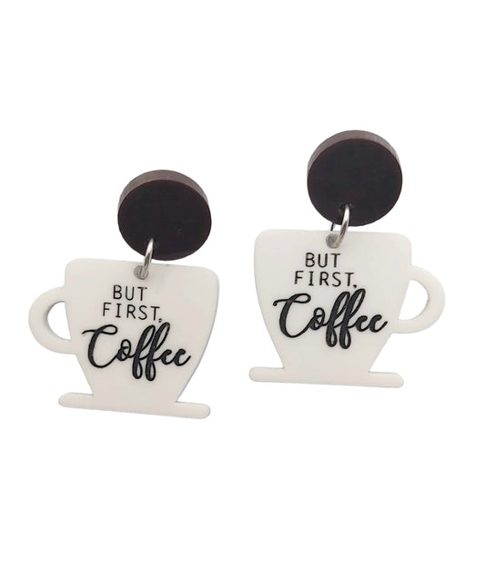 BUT FIRST, COFFEE DANGLES